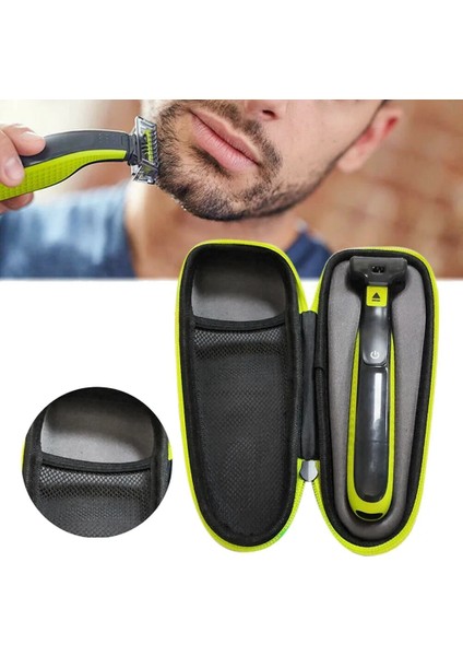 Philips Oneblade Qp Tıraş Makinesi Saklama Çantası Sert Kutu Taşınabilir Seyahat Taşıma Çantası Tek Bıçaklı Tıraş Makinesi Için Kapak (Yurt Dışından)