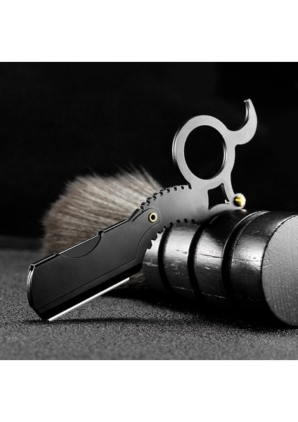 Altın Tarzı Düz Kenar Berber Jileti Saç Kesimi Sakal Kaş Tıraş Aracı Manuel Epilasyon Jilet Kuaför Kırpma Bıçakları Değiştirilebilir (Yurt Dışından) fiyatları