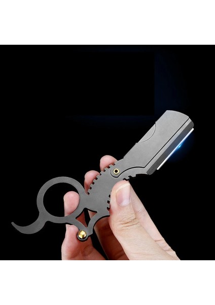 Altın Tarzı Düz Kenar Berber Jileti Saç Kesimi Sakal Kaş Tıraş Aracı Manuel Epilasyon Jilet Kuaför Kırpma Bıçakları Değiştirilebilir (Yurt Dışından) modelleri