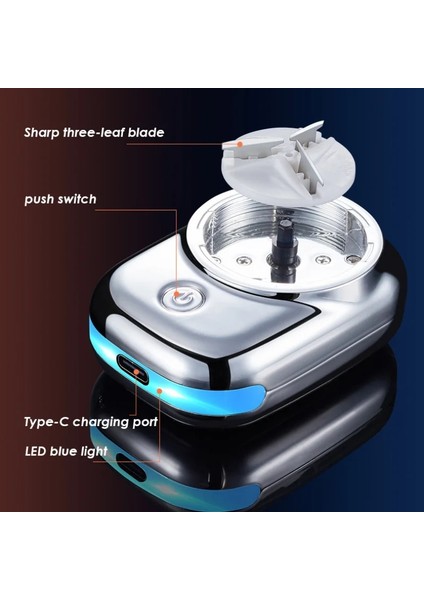 Beyazbir Stil Mini Tıraş Taşınabilir Elektrikli Tıraş Makinesi Tip-C Şarj Edilebilir Elektrikli Tıraş Makinesi Yüz Akülü Traş Makineleri Islak Kuru Ağrısız Tıraş Makinesi Makinesi (Yurt Dışından) modelleri
