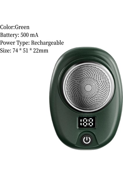 No.20 Tarzı Elektrikli Tıraş Makinesi USB Şarj Edilebilir Saç Kesme Makinesi Profesyonel Mini Taşınabilir Saç Kesme Sakal Iş Seyahati Için Ev (Yurt Dışından)