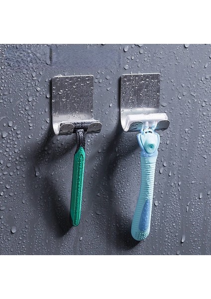 Siyah Stil Jilet Raf Depolama Raf Depolama Braketi Asılı Banyo Jilet Kanca Raf Çok Fonksiyonlu Raf Topal Bir Bıçak Oneblade Ürünleri (Yurt Dışından) fırsatları