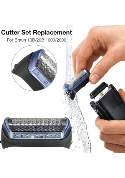 Braun 10BB Serisi Tıraş Makinesi Başlığı Braun S Için Tıraş Makinesi Parçası Kesici Yedek Aksesuarlar (Yurt Dışından) modelleri