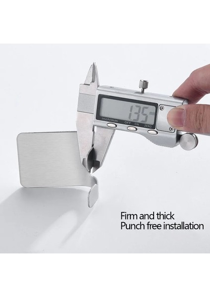 NO.304 Tarzı S Beden Tuvalet Jilet Kanca Braketi Manuel Jilet Braketicep Telefonu Askı Depolama Rafı Paslanmaz Çelik Jilet Tutucu (Yurt Dışından) fırsatları