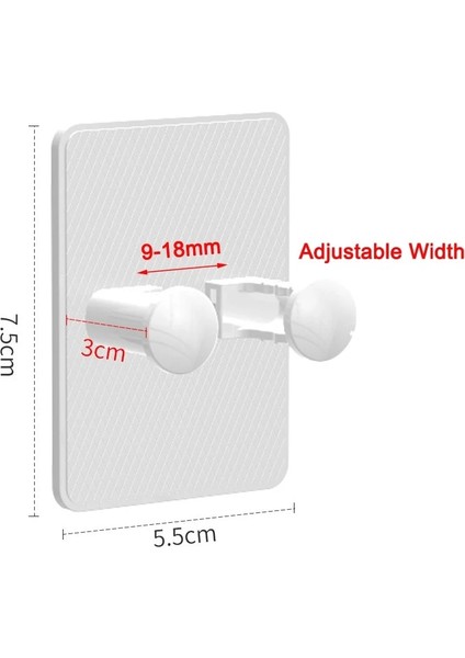 Beyaz Stil Plastik Tıraş Makinesi Tutucu Duvara Monte Jilet Tutucu Banyo Kanca Organizatör Ayarlanabilir Erkekler Tıraş Bıçağı Stand Rafı Depolama Rafı (Yurt Dışından)