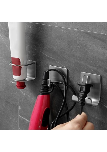 2 Adet Tarzı Adet Yumruk Ücretsiz Jilet Tutucu Duvar Kanca Erkekler Tıraş Tıraş Makinesi Raf Banyo Kancaları Jilet Askı Mutfak Depolama Rafı (Yurt Dışından) fırsatları