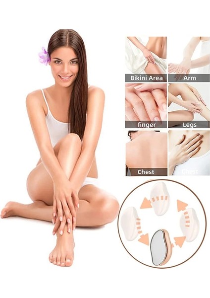 No.3 Tarzı 10.7X6.5X3CM Depiladora De Cristal Nano Kristal Epilatör Tüy Dökücü Erkek Kadın Epilasyon Silgi Ağrısız Depil Hop Taş Epilasyon (Yurt Dışından) modelleri