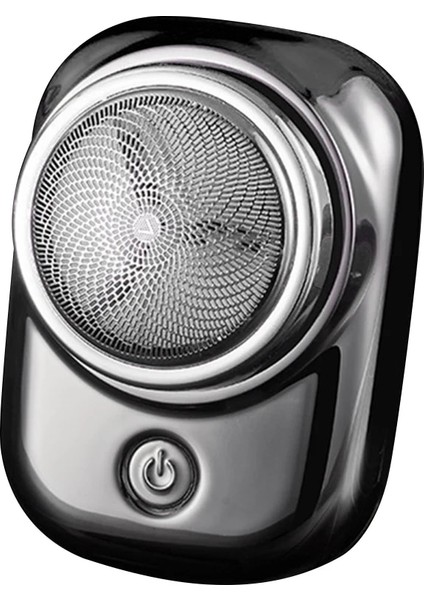 Siyah Stil Taşınabilir Mini Elektrikli Tıraş Makinesi Cep Boyutunda Erkekler Akülü Tıraş Sakal Aracı Seyahat Iş Ofisi Için USB Şarj Edilebilir (Yurt Dışından)