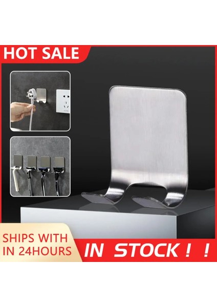 No.1 Stili Depolama Kanca Yumruk Ücretsiz Duvar Banyo Saç Kurutma Makinesi Tıraş Bıçağı Standı Organizatör Askı Kancaları Depolama Tutucu Jilet Tutucu (Yurt Dışından) indirimleri
