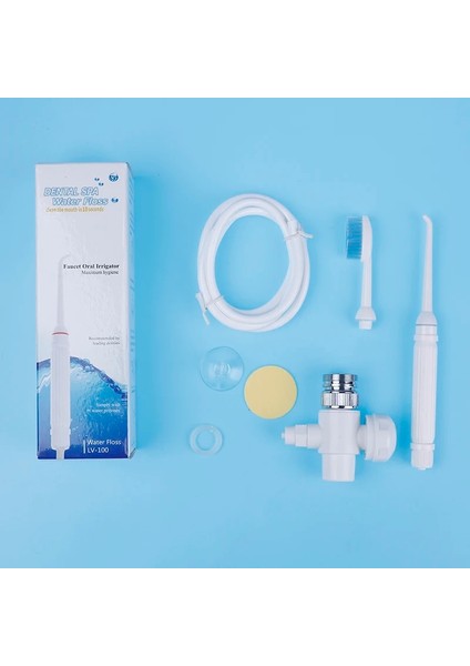 Sarı Stil 1 Takım Abs Diş Spa Su Jeti Pensesinde Oral Irrigator Diş Diş Fırçası Kolay Dıy Kurulum Hareketli Kürdan Seti Temizleyici (Yurt Dışından)