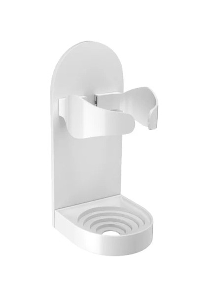 Beyaz Stil Diş Fırçası Standı Depolama Rafı Duvara Monte Tutucu Banyo Yerden Tasarruf Depolama Tutucu Elektrikli Tıraş Makinesi Tıraş Makinesi Standı Raf Organizatör (Yurt Dışından)