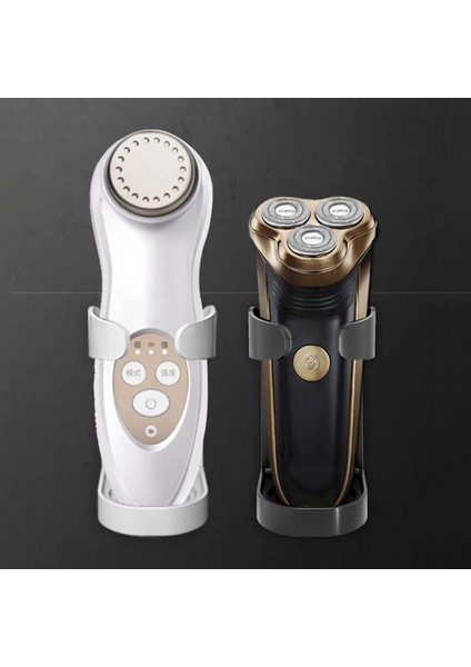 Beyaz Stil Diş Fırçası Standı Depolama Rafı Duvara Monte Tutucu Banyo Yerden Tasarruf Depolama Tutucu Elektrikli Tıraş Makinesi Tıraş Makinesi Standı Raf Organizatör (Yurt Dışından) indirimleri