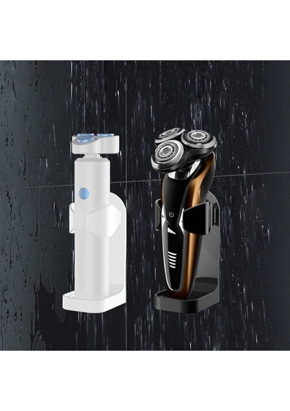 Bk Tarzı Elektrikli Tıraş Makinesi Jilet Duvara Monte Tutucu Traceless Diş Fırçası Standı Raf Tutucu Yerden Tasarruflu Depolama Tutucu (Yurt Dışından) fiyatları