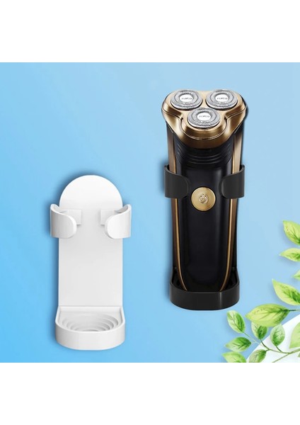 Bk Tarzı Elektrikli Tıraş Makinesi Jilet Duvara Monte Tutucu Traceless Diş Fırçası Standı Raf Tutucu Yerden Tasarruflu Depolama Tutucu (Yurt Dışından) modelleri