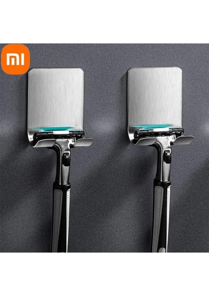 Tip-4 Tarzı Paslanmaz Çelik Jilet Braketi Erkek Tıraş Makinesi Tutucu Raf Banyo Jilet Tutucu Duvar Yapışkanlı Depolama Kanca Mutfak Askı Rafı (Yurt Dışından) modelleri