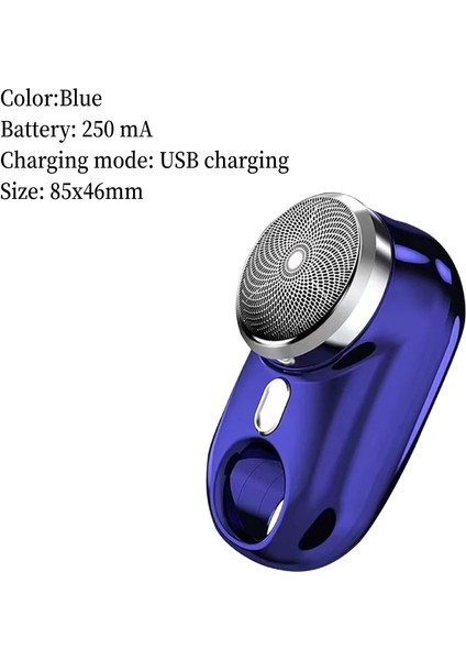 No.10 Stili Elektrikli Tıraş Makinesi USB Şarj Edilebilir Saç Kesme Makinesi Profesyonel Mini Taşınabilir Saç Kesme Sakal Iş Seyahati Için Ev (Yurt Dışından)