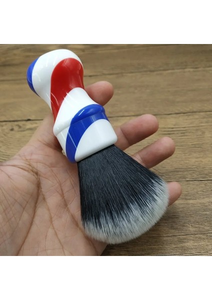 Dscosmetic Smokin Sentetik Saç Düğümleri Berber Direği Saplı Tıraş Fırçası (Yurt Dışından)