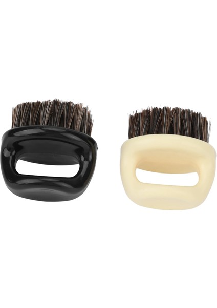 Siyah Stil Sakal Fırçası Vintage Yağ Kafa Fırçası Knuckle Fırça Sakal Erkekler Için Şekillendirici Bıyık Knuckle Fırçası Yumuşak Kıllar Süpürme Sakal Erkek (Yurt Dışından)
