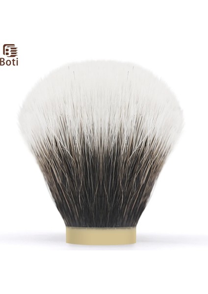 23MM Tarzı Boti Bru Yeni Smokin Tavan Kalın Saç 5. El Yapımı Sentetik Saç Knot Erkek Tıraş Fırçası Seti Sakal Temizleme (Yurt Dışından)