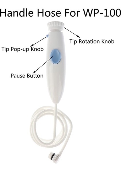1 Adet Tarzı 1 Takım Abs Diş Spa Su Jeti Pensesinde Oral Irrigator Diş Diş Fırçası Kolay Dıy Kurulum Hareketli Kürdan Seti Temizleyici (Yurt Dışından)