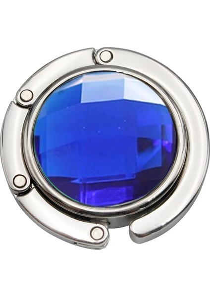 Mavi Stil Moda Çanta Tutucu Çanta Askısı Katlanır Kanca Tutucu Taşınabilir Anahtarlık Raf Masa Kanca Donanım Seyahat Açık Depolama (Yurt Dışından)