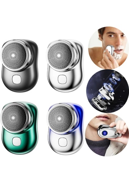 No.19 Tarzı Elektrikli Tıraş Makinesi USB Şarj Edilebilir Saç Kesme Makinesi Profesyonel Mini Taşınabilir Saç Kesme Sakal Iş Seyahati Için Ev (Yurt Dışından) fırsatları