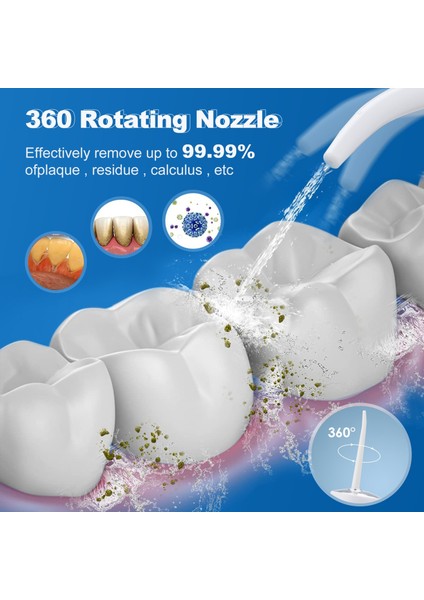 Sunucu Stili 200ML Taşınabilir Diş Ağız Duşu Diş Duşu Jet USB Şarj Diş Ölçekleyici Kürdan Diş Beyazlatma Temizleme Araçları (Yurt Dışından) modelleri