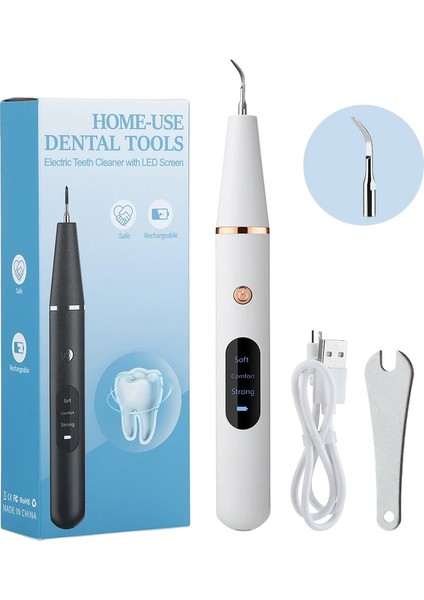 Bir Stil Ev Ultrasonik Diş Taşı Sökücü 3 Mod Elektrikli Taşınabilir Diş Ölçekleyici Diş Temizleyici Duman Lekeleri Tartar Plak Diş Beyazlatma (Yurt Dışından)