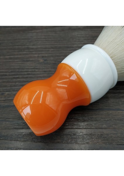 Ds Havuç Çift Renkli Reçine Saplı Sentetik Saç Düğümlü Tıraş Fırçası (Yurt Dışından) fırsatları