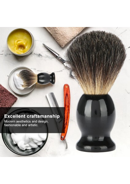Taşınabilir Erkekler Ahşap Saplı Sakal Tıraş Fırçası Berber Salonu Aracı (Yurt Dışından) fırsatları