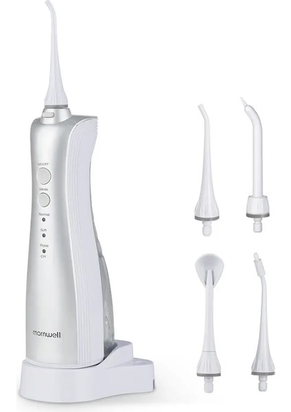 D50WS Tarzı 3 Modlu Oral Irrigator Su Flosser Taşınabilir Diş Su Flosser Jet 150 ml Irrigator Diş Diş Temizleyici Kablosuz Şarj ile (Yurt Dışından)