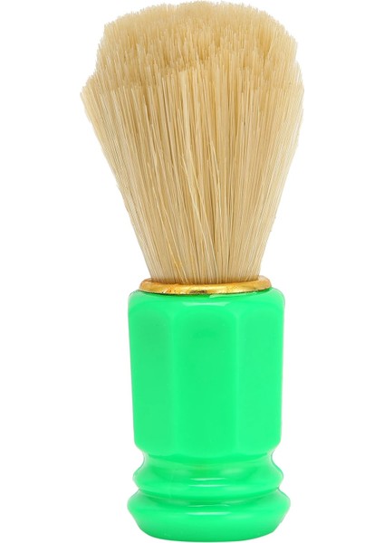 Yeşil Stil Kıl Saç Tıraş Fırçası Plastik Saplı Erkek Tıraş Aracı Berber Dükkanı Salon Yüz Sakal Temizleme Cihazı Tıraş Aracı (Yurt Dışından)