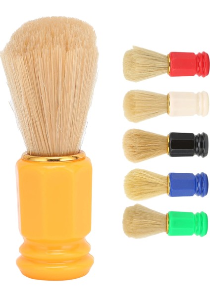 Yeşil Stil Kıl Saç Tıraş Fırçası Plastik Saplı Erkek Tıraş Aracı Berber Dükkanı Salon Yüz Sakal Temizleme Cihazı Tıraş Aracı (Yurt Dışından)