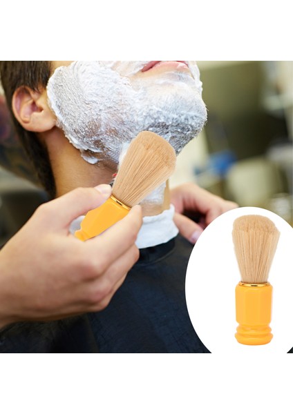 Yeşil Stil Kıl Saç Tıraş Fırçası Plastik Saplı Erkek Tıraş Aracı Berber Dükkanı Salon Yüz Sakal Temizleme Cihazı Tıraş Aracı (Yurt Dışından)