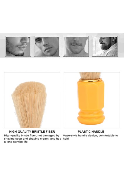 Yeşil Stil Kıl Saç Tıraş Fırçası Plastik Saplı Erkek Tıraş Aracı Berber Dükkanı Salon Yüz Sakal Temizleme Cihazı Tıraş Aracı (Yurt Dışından)