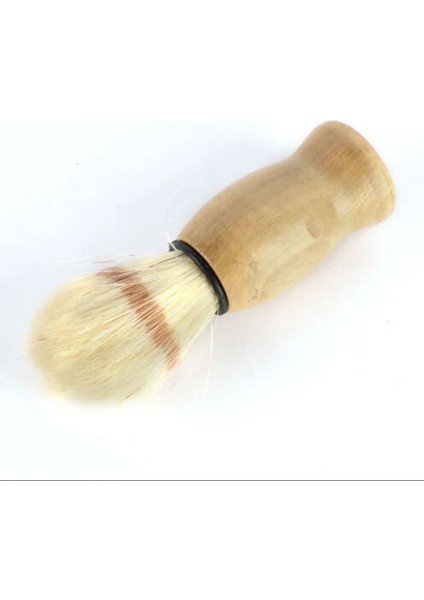 Sakal Tıraş Fırçası Makyaj Fırçası Ahşap Saplı Kıl Kuaför Berber Sabunu Köpüğü Tıraş Erkekler Yüz Temizleme Araçları (Yurt Dışından) fırsatları