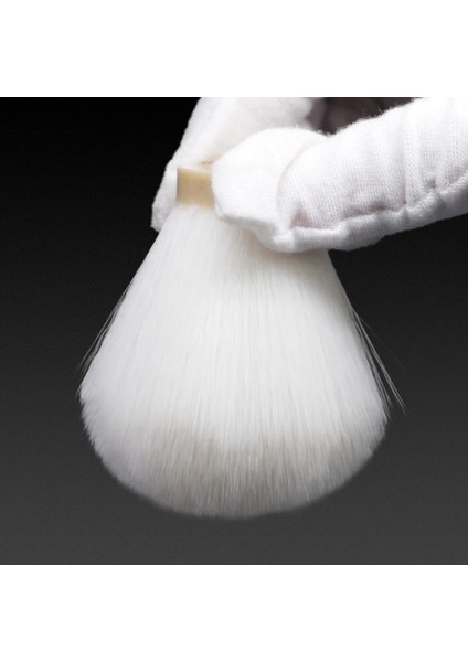 28MM Tarzı Gdmg Tıraş Fırçası Kar Beyaz Sentetik Knot Erkek Güzellik Sakal Tipi Berber Düzeltici Araçları (Yurt Dışından)