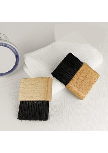 Fırça Tarzı Yumuşak Boyun Duster Fırça Profesyonel Salon Kuaför Yüz Kulak Boyun Çizgisi Temizleme Fırçası Fiber Saç Temizleme Fırçası Şekillendirici Araçları (Yurt Dışından)