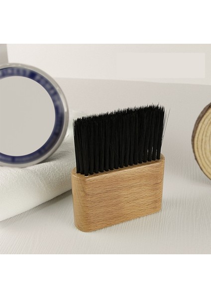 Fırça Tarzı Yumuşak Boyun Duster Fırça Profesyonel Salon Kuaför Yüz Kulak Boyun Çizgisi Temizleme Fırçası Fiber Saç Temizleme Fırçası Şekillendirici Araçları (Yurt Dışından)