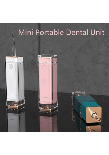 Pembe Tarzı Oral Lrrigator Taşınabilir USB Şarj Edilebilir Diş Duşu Diş Su Jeti Su Deposu Su Geçirmez Diş Temizleyici Seyahat Doğum Günü Hediyesi (Yurt Dışından)