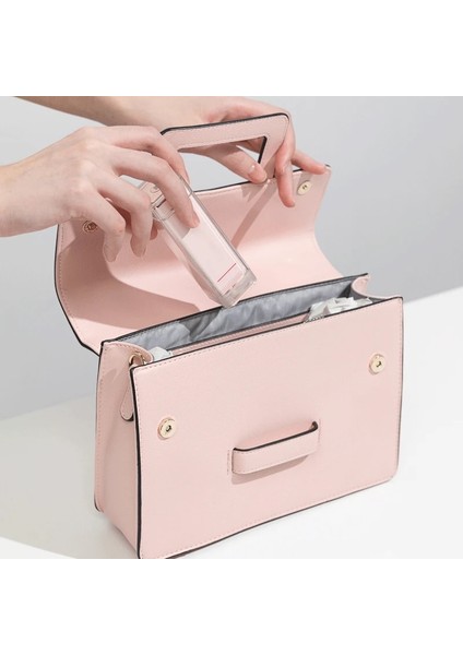 Pembe Tarzı Oral Lrrigator Taşınabilir USB Şarj Edilebilir Diş Duşu Diş Su Jeti Su Deposu Su Geçirmez Diş Temizleyici Seyahat Doğum Günü Hediyesi (Yurt Dışından)