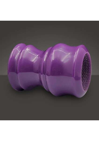 22MM Tarzı Boti Menekşe Tıraş Fırçası Reçine Kolu Islak Tıraş Araçları Erkek Sakal Düzeltici Berber Dükkanı Seti (Yurt Dışından)