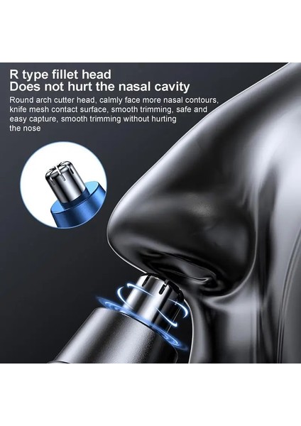 Beyaz Stil Erkekler Için Burun Saç Düzeltici USB Şarj Edilebilir Burun Düzeltici Su Geçirmez Erkekler Kadınlar Için Taşınabilir Yüz Saç Düzeltici Vücut Bakım Seti (Yurt Dışından) fırsatları