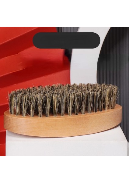 0062A Tarzı Çevre Dostu Domuzu Kıl Erkek Tıraş Fırçası Taşınabilir Berber Doğal Sakal Fırçası Yüz Temizleme Bıyık Araçları Için (Yurt Dışından)