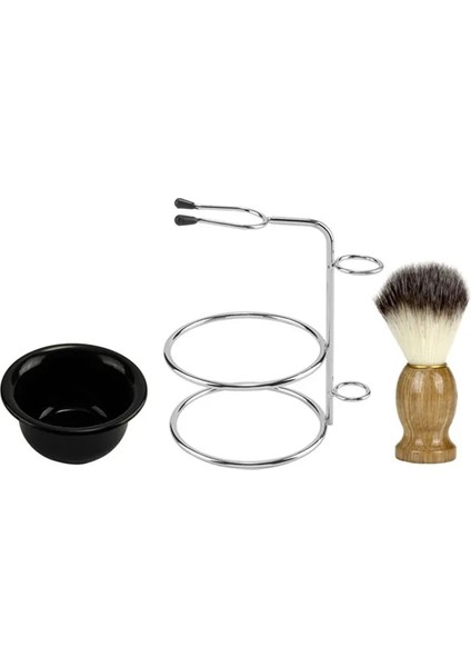 Fırça Tarzı Magıkos Lüks Tıraş Fırçası Seti Erkekler Için Tıraş Bıçağı ve Fırça Tutucu, Sabunluk Seti Doğum Günü Noel Şükran Günü Hediyeleri (Yurt Dışından) modelleri