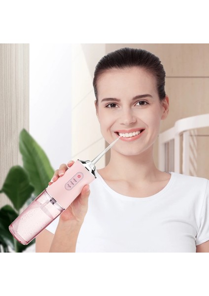 Yeşil Stil Diş Diş Duşu Oral Irrigator Su Jeti Kürdan Pm 3 Modlu Diş Temizleyici Diş Fırçası Ağız Hijyeni Temizleme Makinesi (Yurt Dışından)