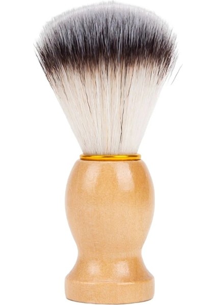 1 Adet Tarzı 1 Adet Erkek Tıraş Fırçası Ahşap Saplı Porsuk Saç Berber Salonu Erkekler Yüz Sakal Temizleme Cihazı Sentetik Seyahat Tıraş Aracı (Yurt Dışından)
