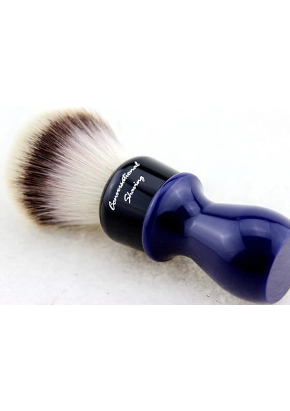 24G4-FS-BL Stili Konuşmalı TIRAŞ-24MM G4 Sentetik Saç Tıraş Fırçası, B&d Reçine Saplı, Berber Için En Iyi Seçim, Erkekler Için Güzel Hediye (Yurt Dışından)