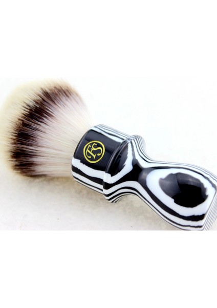 24G4-FS-BL Stili Konuşmalı TIRAŞ-24MM G4 Sentetik Saç Tıraş Fırçası, B&d Reçine Saplı, Berber Için En Iyi Seçim, Erkekler Için Güzel Hediye (Yurt Dışından)