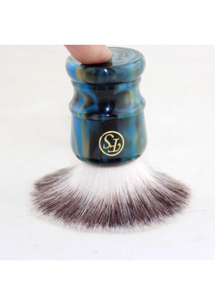24G4-LA26 Stili "FS"-24MM G4 Sentetik Naylon Elyaf Sahte Silvertip Tıraş Fırçası Renkli Sap, Berber Için En Iyi Seçim, Erkekler Için Güzel Hediye (Yurt Dışından)